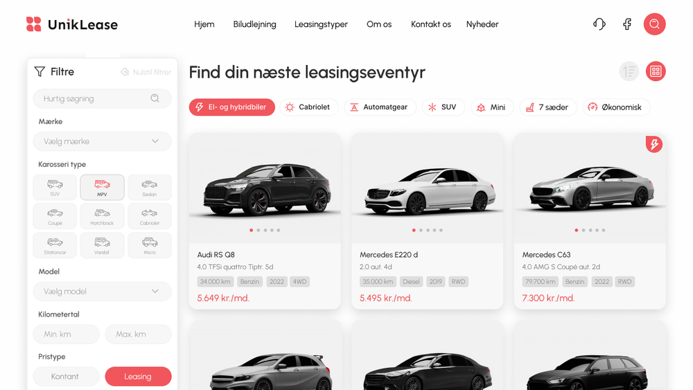 Advanceret filtrering